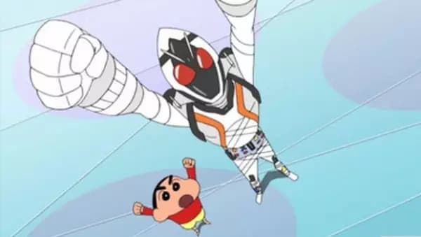 Kamen Rider Fourze x Crayon Shin-chan's Image