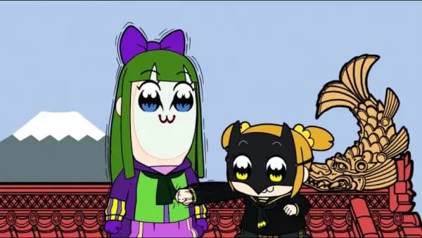 Ninja Batman x Poputepipikku Kindan no Collab CM's Image