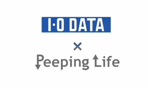 Peeping Life x I-O Data: Quiz!! Input Output's Image